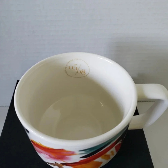 Starbucks 12oz 2015 Aristan Barista Series Multi-colored Abstract Coffee Mug. - Picture 4 of 7